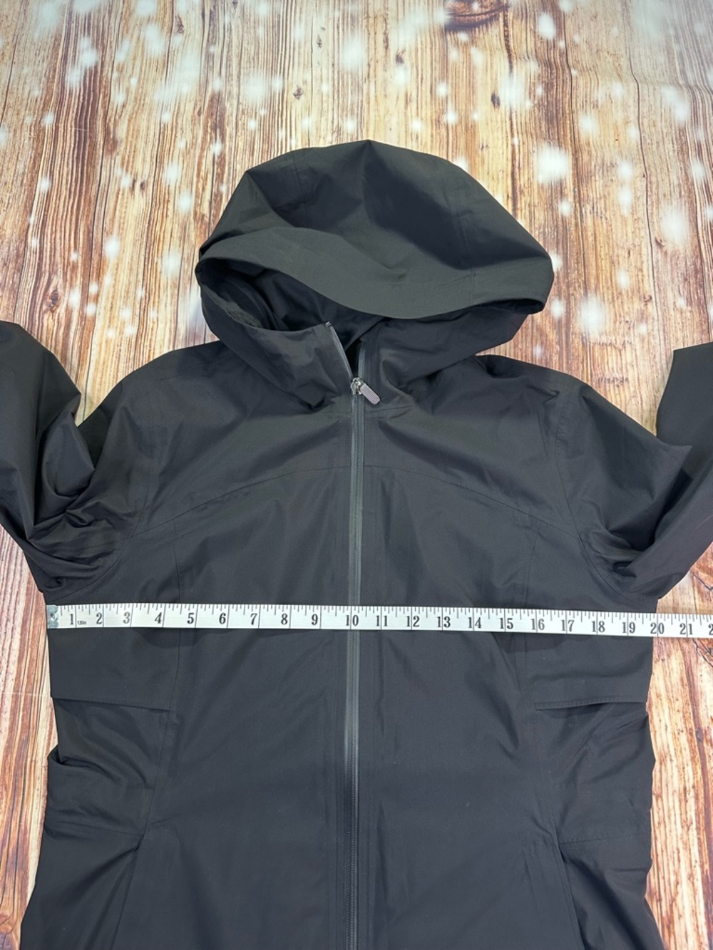 Lululemon Athletica Rebel Rain Jacket In Black Size 6 Outdoor Travel - Picture 9 of 16